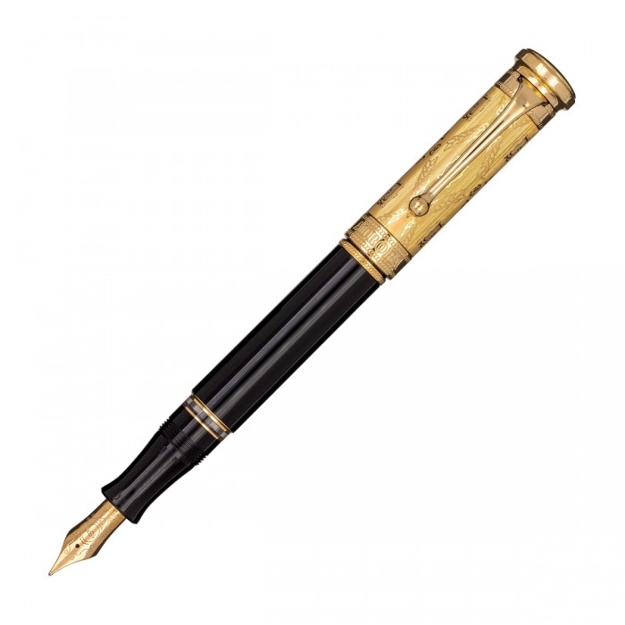Giuseppe Verdi 200° Anniversario Vermeil Fountain Pen Writing Instruments