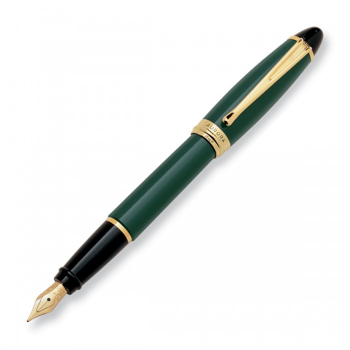 Aurora Ιpsilon Resin Green Fountain Pen B11-V