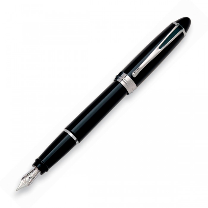 Aurora Ιpsilon Deluxe Black Fountain Pen B12-CM