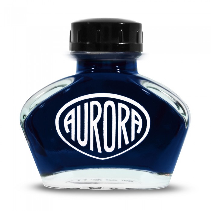 Aurora Blue Ink Vintage Bottle 55ml Inks & Refills