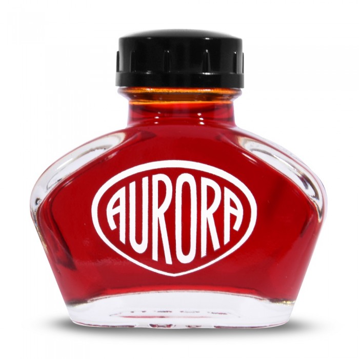 Aurora Red Ink Vintage Bottle 55ml Inks & Refills
