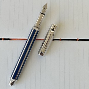 Caran d' Ache Varius China Blue Fountain Pen 