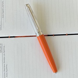 Caran d' Ache Leman Bicolor Saffron Rollerball Pen