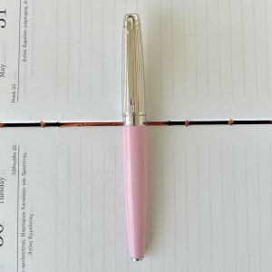 Caran d' Ache Leman Bicolor Rose Rollerball Pen