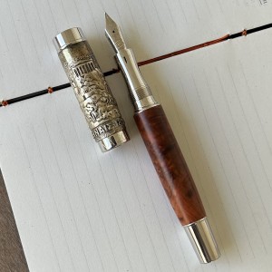 Caran d' Ache Return to the Roots Silver Limited Edition Fountain Pen