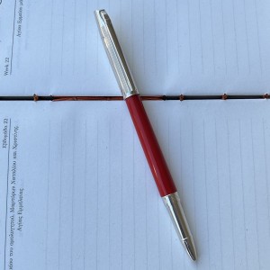 Caran d' Ache Madison Red SP Cap Rollerball Pen