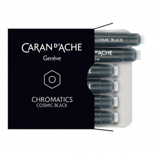 Caran d' Ache Cosmic Black Fountain Pen Cartridges