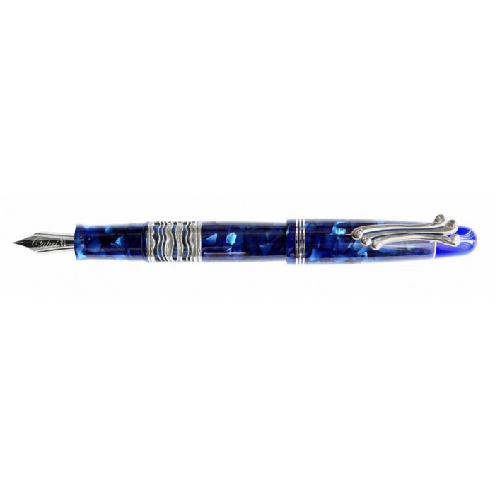 Delta Capri Blue Grotto 1KS Limited Edition Fountain Pen Writing Instruments