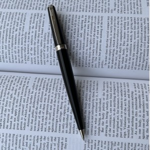 Dior Classic Black Lacquer Ballpoint Pen