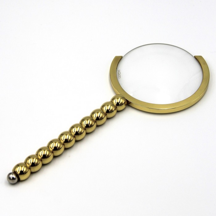 Gold Coated Loupe Jaccard Bubbles