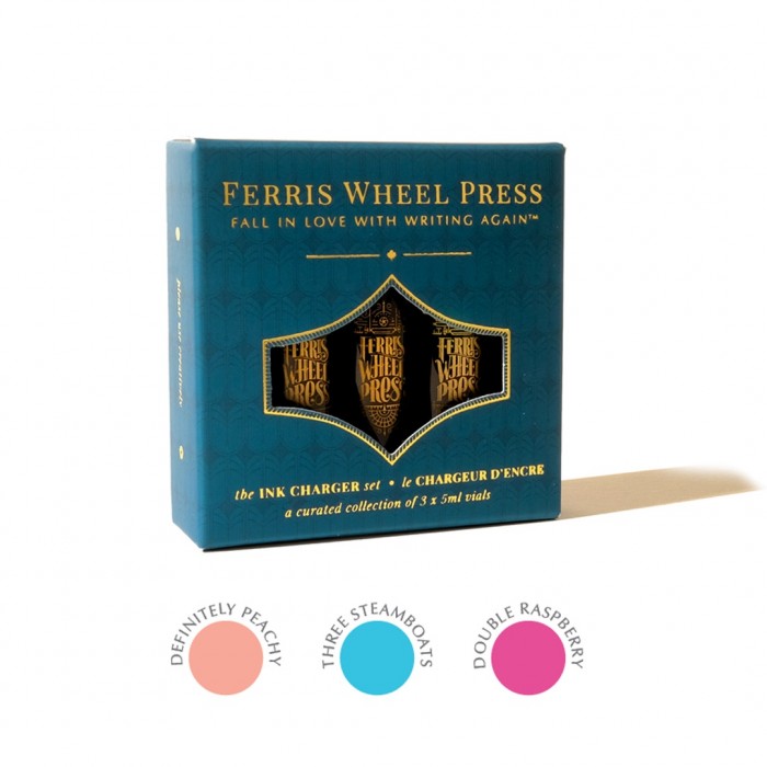 Ferris Wheel Press Ink Charger Set Life is Peachy
