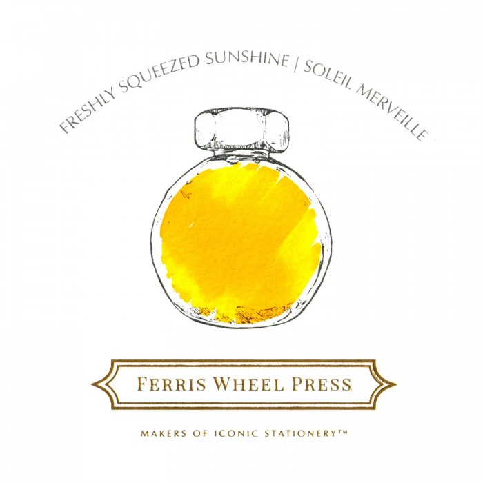 Ferris Wheel Press Freshly Squeezes Sunshine Ink 38ml