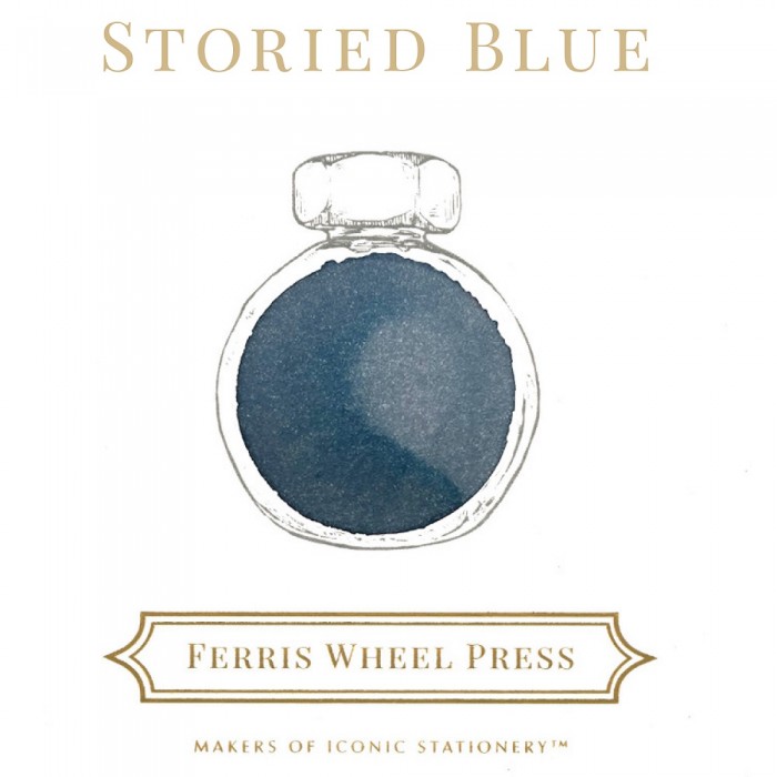 Ferris Wheel Press Storied Blue Ink 38ml