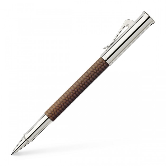 Graf von Faber Castell Guilloche Cognac Rollerball Pen 146515 Writing Instruments