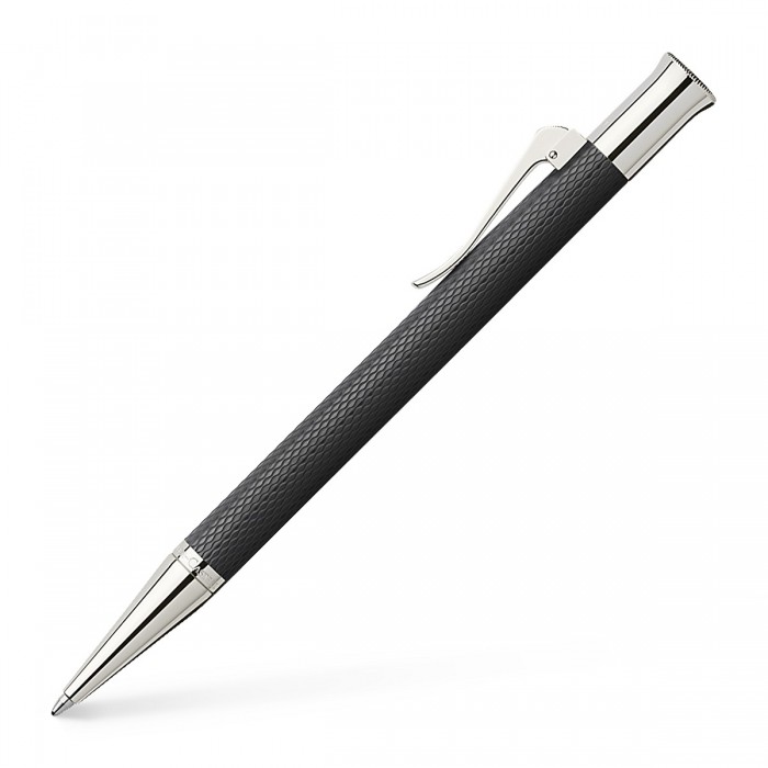 Graf von Faber Castell Guilloche Black Ballpoint Pen 146530 Writing Instruments