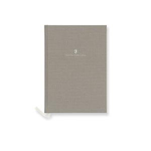 Graf von Faber Castell Notebook with linen cover A6 Stone Grey