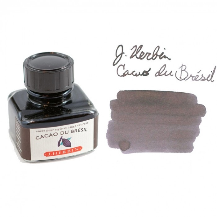 J. Herbin Cacao Du Bresil Fountain Pen Ink 30ml