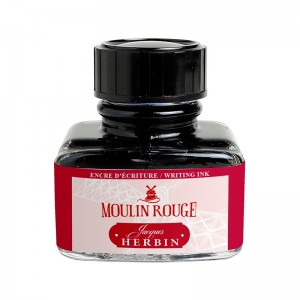 J. Herbin Paris Collection Moulin Rouge Fountain Pen Ink 30ml