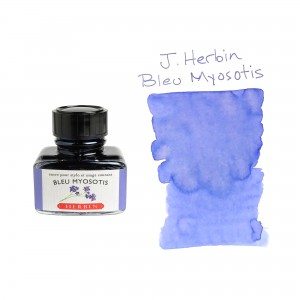 J. Herbin Bleu Myosotis Fountain Pen Ink 30ml