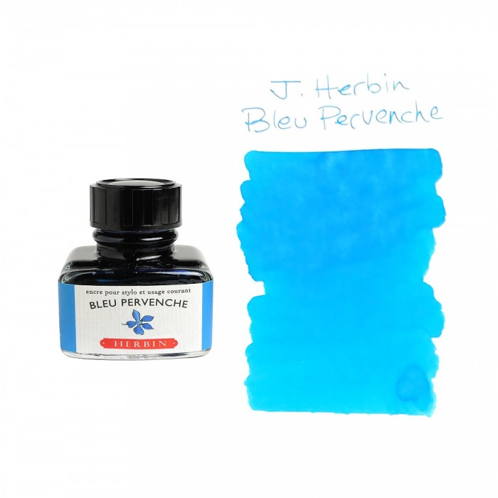 J. Herbin Bleu Pervenche Fountain Pen Ink 30ml