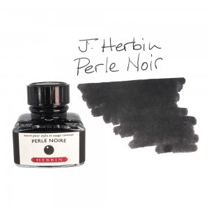 J. Herbin Perle Noire Fountain Pen Ink 30ml