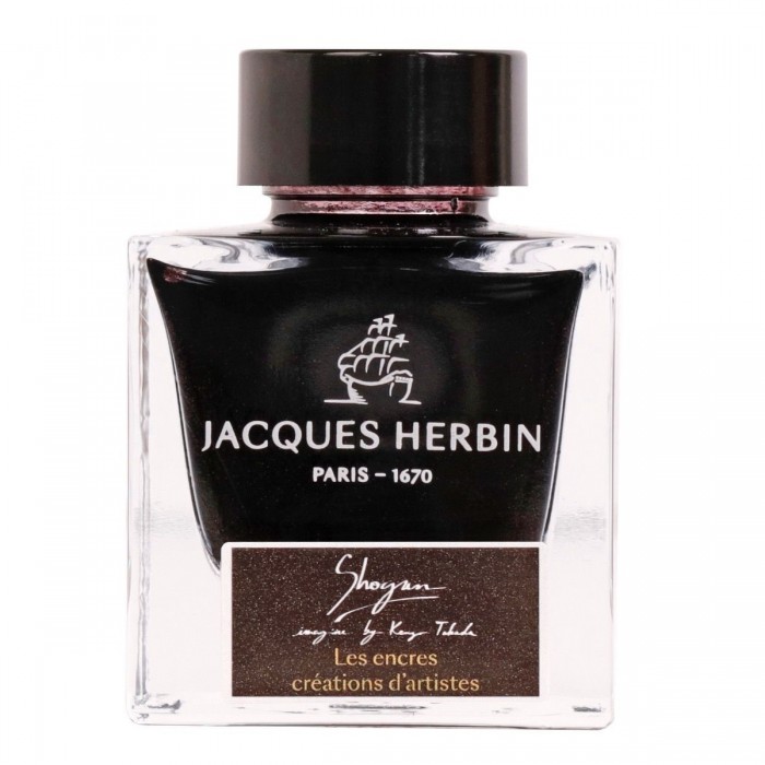 Jacques Herbin Les Encres Creations D'Artistes Fountain Pen Ink SHOGUN BY KENZO TAKADA & K3 - FLACON 50ML 
