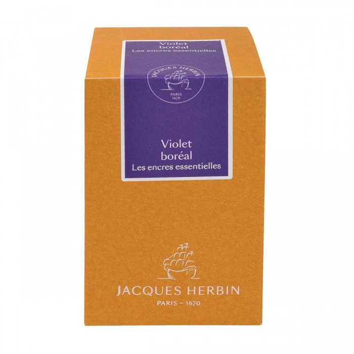 Jacques Herbin Les Encres Essentielles Fountain Pen Ink Violet Boreal 50ml