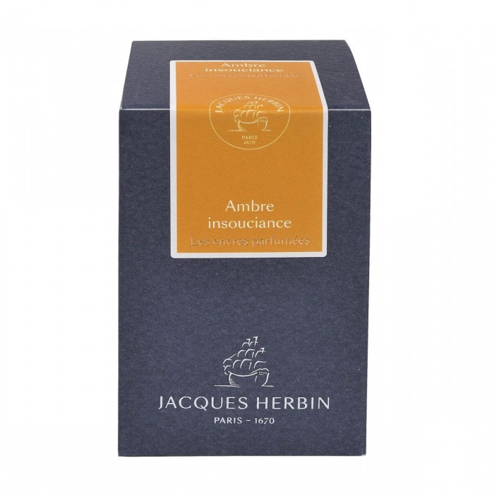 Jacques Herbin Les Encres Perfumees Fountain Pen Ink Ambre Insouciance 50ml