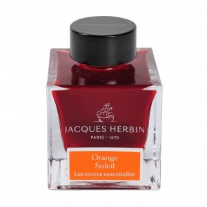 Jacques Herbin Les Encres Essentielles Μελάνι Πένας Orange Soleil 50ml