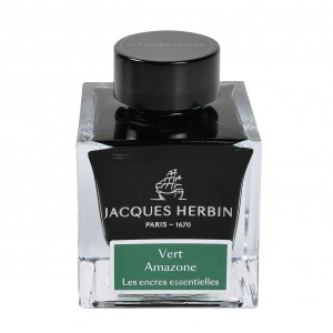 Jacques Herbin Les Encres Essentielles Μελάνι Πένας Vert Amazone 50ml