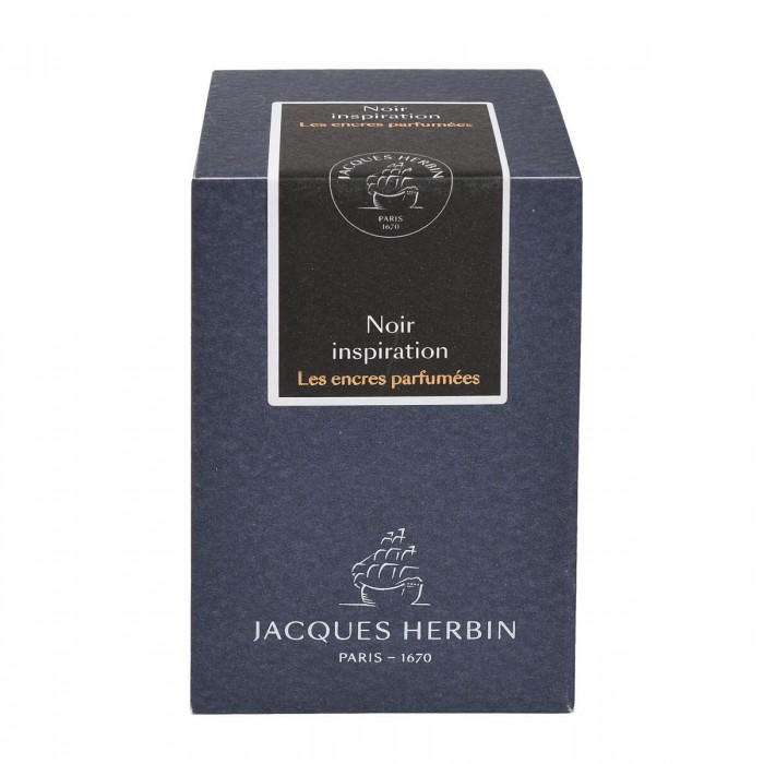 Jacques Herbin Les Encres Perfumees Fountain Pen Ink Noir Inspiration 50ml