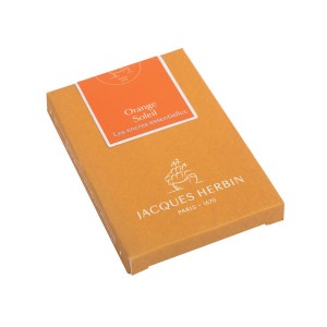 Jacques Herbin Orange Soleil 7 Cartridges