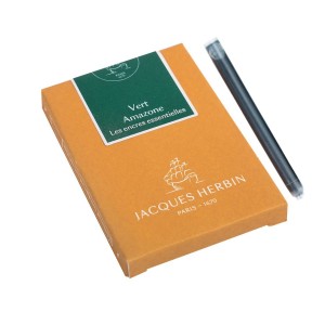 Jacques Herbin Vert Amazone 7 Cartridges
