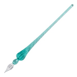 Jacques Herbin Glass Turquoise Fountain Pen