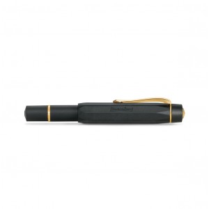 Kaweco Piston Sport AL Black/Gold Fountain Pen
