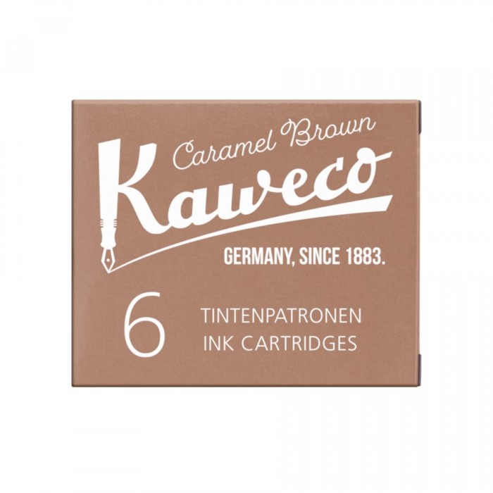 Kaweco Caramel Brown 6 Cartridges