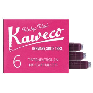 Kaweco Ruby Red 6 Αμπούλες