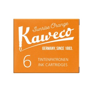 Kaweco Sunrise Orange 6 Αμπούλες