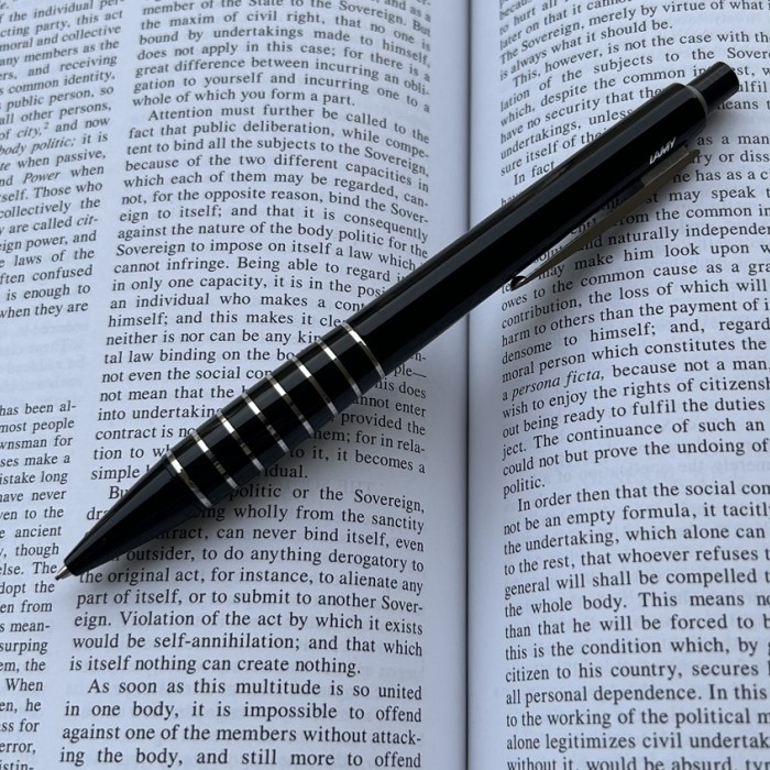 Lamy Accent Black Rings Mechanical Pencil