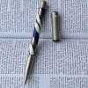 Lamy Lady Blue White And Grey Swirl Porcelain Rollerball Pen