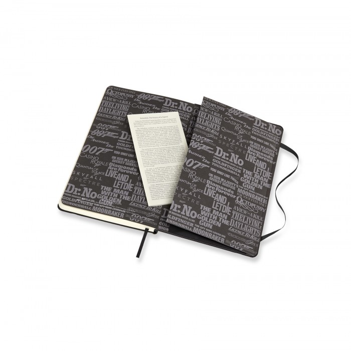 Moleskine 007 Collector's Edition Large Notebook