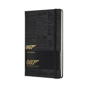 Moleskine 007 Titles Limited Edition Large Ruled Σημειωματάριο