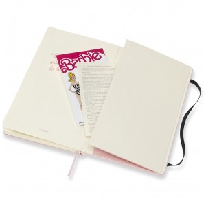 Moleskine Barbie Swimsuit Limited Edition Hard Plain Large Notebook