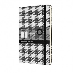 Moleskine Blend Collection Large Ruled Check Notebook