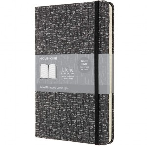 Moleskine Blend Collection Large Ruled Grey Notebook