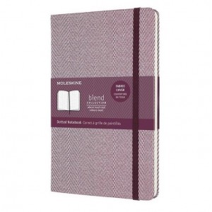 Moleskine Blend Collection Large Ruled Purple Notebook