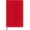 Moleskine Classic Planner 2024 Large Ruled Soft Red 