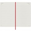 Moleskine Classic Planner 2024 Large Ruled Soft Red 
