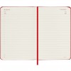 Moleskine Classic Planner 2024 Pocket Ruled Hard Red 