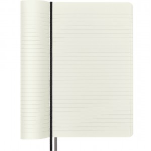 Moleskine Classic Expanded Ruled Soft Cover Large Black Notebook 